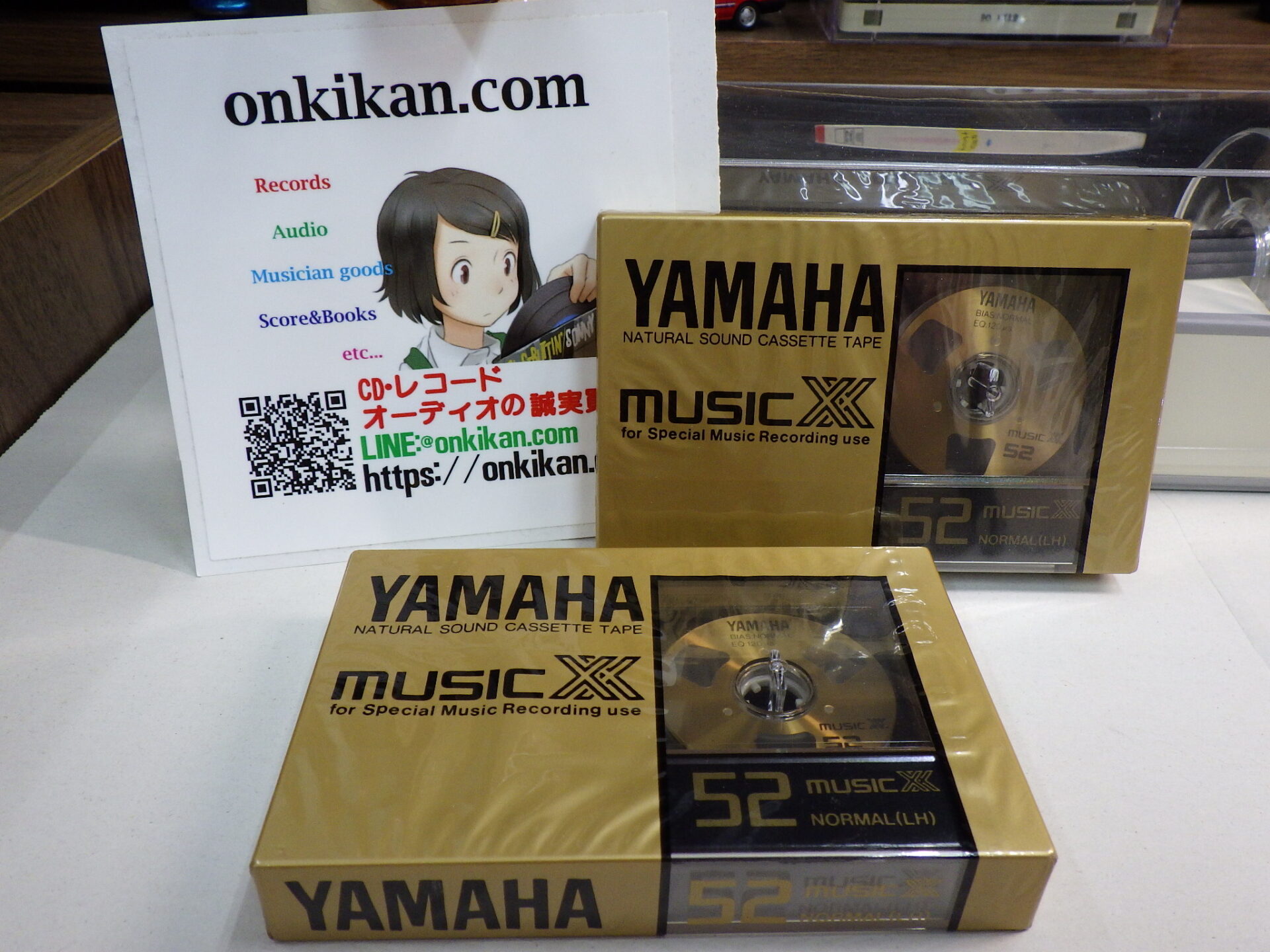 生カセットテープ｜YAMAHA NATURAL SOUND CASSETTE TAPE MUSIC XX-52 2本 -  JAZZ&ROCKレコードCDオーディオの迅速出張&宅配買取店【音機館大阪】