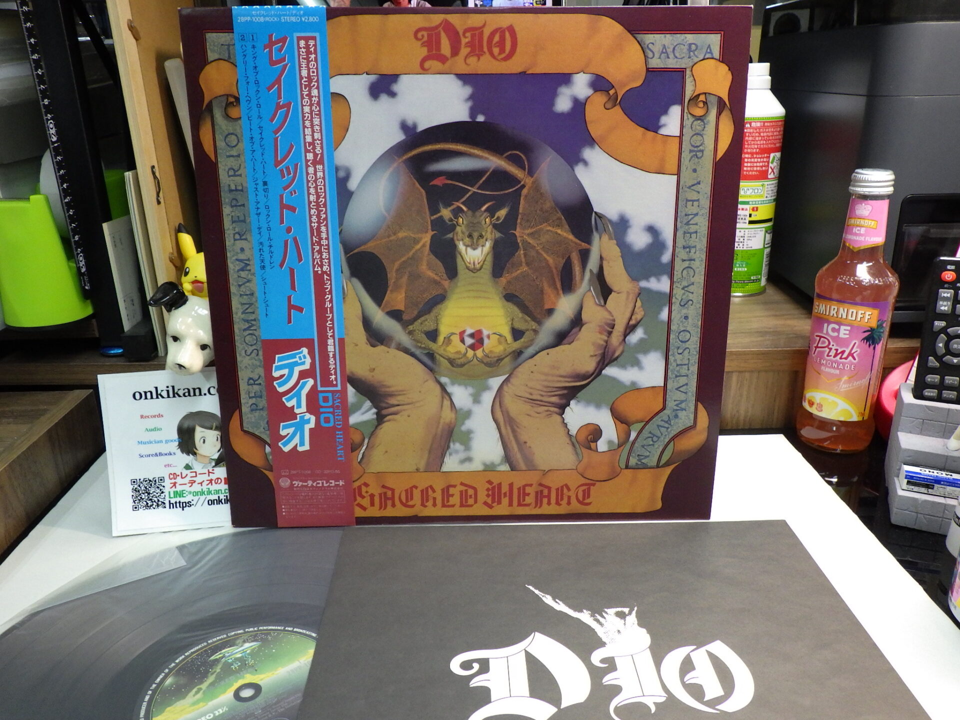 DIO ディオ SACRED HEART セイクレッドハート レコード LP
